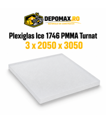 Plexiglas Ice 1746 PMMA turnat satinat 3 x 2050 x 3050 mm